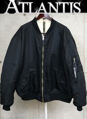 VETEMENTS Alpha Fitted リバーシブル ボンバージャケット - メルカリ