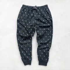 Polo Ralph Lauren ポニー総柄パジャマパンツ XL 黒