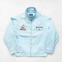 70s Arrow Mr. Golf パッチジャケット スカイブルー 古着