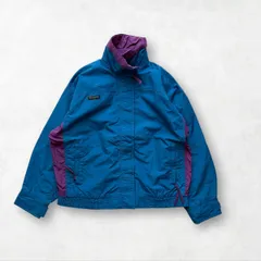 90s Columbia Bugaboo ナイロンジャケット ティール パープル