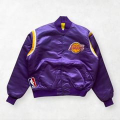 90s XL starter レイカーズ ナイロンジャケット MLB NBA - メルカリ