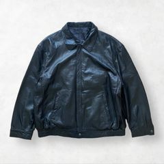 CHAPS ラルフローレン 90s ビンテージ 短丈 レザージャケット ブラック
