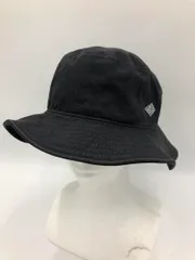 DANTON ダントン ロゴ 刺繍 バケット ハット sizeF/黒 ■■ メンズ