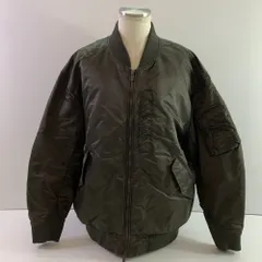 04w6240▽※【中古】ユニクロ UNIQLO +J ハイブリッド ダウン オーバーサイズMA-1ブルゾン 311-445765 ブラウン系 3XL 中綿 ジップアップ ジャケット【八王子店】