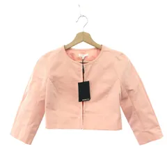 PAULE KA ポールカ ショート丈ジャケット サイズ:36 ノーカラー    ピンク レディース / 240001191736のサムネイル