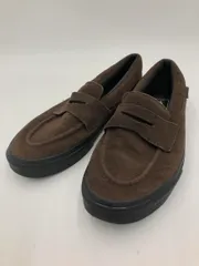 VANS バンズ 680790-0002 スエード ローファー シューズ size27.5/茶 ■■◎メンズ