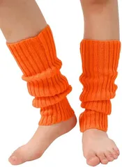 レッグウォーマー フィットネスウェア ダンス衣装 ストレッチ a-662