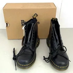 03w24711【箱付き】Dr.Martens ドクターマーチン 1460 8EYE BOOT BLACK 8ホールブーツ  ブラック 黒  25.0cm UK6 メンズ  ブーツ  11822006