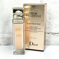 【 Christian Dior 】A 28 A-1 30ml PRESTIGE LE NECTAR DE TEINT クリスチャンディオール プレステージ ル ネクタードゥタン リキッドファンデーション 010 アイボリー 美容 コスメ