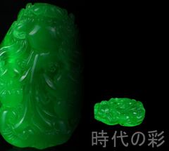 希少✨12月誕生石】高品質 天然ターコイズ 人魚彫刻 貝パール 