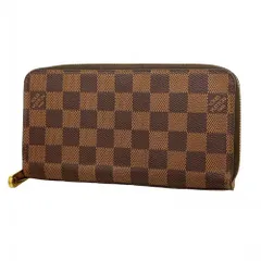 ルイ・ヴィトン(Louis Vuitton) ルイ・ヴィトン 長財布 ダミエ ジッピーウォレット N60046 ローズバレリーヌレディース