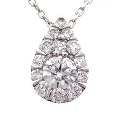 Vendome Aoyama ヴァンドーム青山 0.42ct ( 0.220ct 0.20ct ) ドロップ オブ ガーランド ダイヤモンド ダイヤ ペンダント ジュエリー ネックレス プラチナ ドロップ 4738