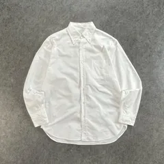USA製 Brooks Brothers REGENT FIT L/S BD Shirt ブルックスブラザーズ 長袖 ボタンダウン シャツ ポケット 無地 ホワイト スーピマコットン メンズ 15 1/2-32