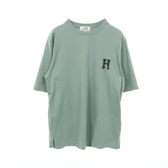 エルメス HERMES カットソー アッシュヴァル ミニレザーパッチ コットン カットソー メンズ Used Aのサムネイル