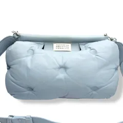 Maison Margiela　メゾンマルジェラ　グラスラム　ショルダーバッグ　ミディアム　S61WG0034 　2way　ブルー　ポーチ付き　クロスボディ　肩掛け　斜め掛け　クラシック　4ステッチ　ラムレザー　Glam Slam　ハイブランド　4761のサムネイル