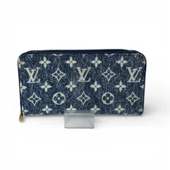 LOUIS VUITTON ルイヴィトン 長財布 モノグラム ジャガード デニム ジッピーウォレット RFID M81226