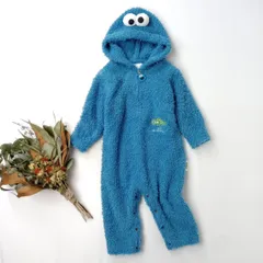 gelato pique ジェラートピケ SESAME STREET クッキーモンスター ロンパース (45Y＋0515)26F