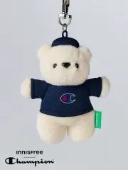 新品 イニスフリー × チャンピオン コラボ 限定モデル グッズ テディベア キーホルダー