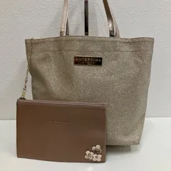 492　ANTEPRIMA MISTO　アンテプリマ　ミスト　トートバッグ　ハンドバッグ　ポーチ　ラメ　キラキラ　レディース　サブバッグ　シンプル　きれいめ　上品