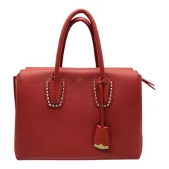 【kk/3.7/30】MCM エムシーエム ミラ スタッズ ハンドバッグ