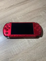 8882 PlayStation ポータブル PSP 3000 ラディアントレッド 動作確認済み