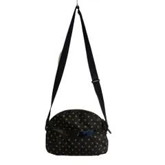 アニエスベー agnes b. ショルダーバッグ ナイロン ドット 黒 ブラック ■WGA