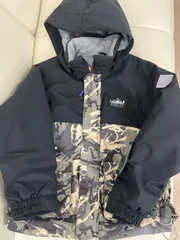 送料無料！！RESEEDA　レセーダ　キッズスノーウェア　キッズスキージャケット　ブラック×迷彩柄　サイズ130   #80309MOKAKE