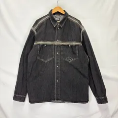 DIESEL SS22 デニムシャツ パッチワーク 08030903 11 シャツジャケット