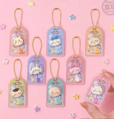 ちいかわ ミニチュア チョコ チャーム キーホルダー (ラッコ シーサー セット)