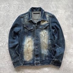 00s GOSTAR DE FUGA Damaged Denim Jacket - メルカリ