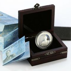 明治百年記念 明治天皇御肖像牌 純銀メダル120g 箱・ケース付 - メルカリ