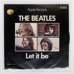 国内盤 BEATLES/LET IT BE/APPLE AR2461 7 □