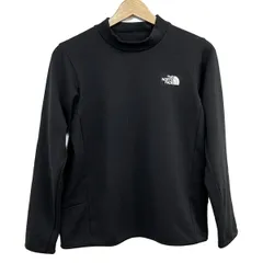 THE NORTH FACE(ノースフェイス) 長袖カットソー サイズM レディース - 黒×白 ハイネック