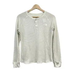 THE NORTH FACE(ノースフェイス) 長袖カットソー サイズM レディース - アイボリー クルーネック