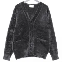 MACKINTOSH PHILOSOPHY Octa(R)使用 Vネックカーディガン サイズ38 チャコールグレー H1N-23-668-08のサムネイル