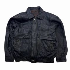 ユーロ シングルライダース レザージャケット 本革 黒 L相当