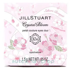 【メール便対応】ジルスチュアート クリスタルブルーム ペタルクチュールアイズ デュオ 02 sakura bouquet petals 1.5g