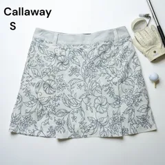 Callaway キャロウェイ ゴルフ キュロットスカート　レディース　ショートパンツ　花柄　S