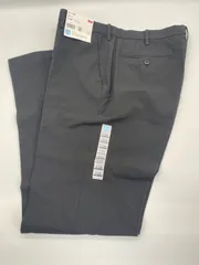 ユニクロ 感動パンツ 91×85 ブラック　　*2677