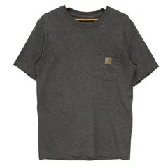 Carhartt カーハート RELAXED FIT 半袖 胸ポケット Tシャツ Guatemala製 Mサイズ グレー