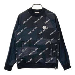 MARK&LONA マークアンドロナ 長袖ブルゾン ナイロン切替 スカル