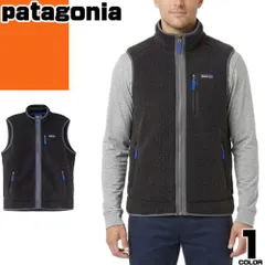 パタゴニア patagonia フリース レトロ パイル ベスト メンズ 2026年春夏新作 ボア アウター 軽量 アウトドア ブランド 大きいサイズ 黒 ブラック RETRO PILE FLEECE VEST 22821