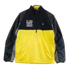 サイズ：L LE COQ GOLF ルコックゴルフ  2wayブルゾン  イエロー系 [240101646255] ゴルフウェア メンズ ストスト