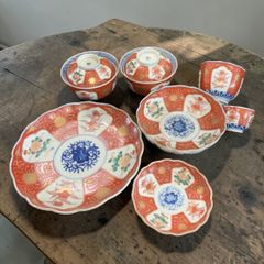 和食器セット 皿 小鉢 ゴブレット 兎 蟹 絵柄 - メルカリ