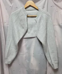 Dazy  ボレロ風ニットカーディガン