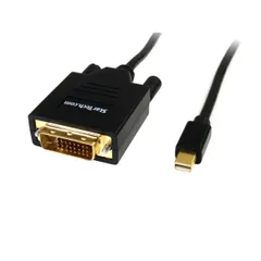 Mini DisplayPort 1.2 - DVI変換ケーブル 1.8m StarTech.com MDP2DVIMM6 1080p