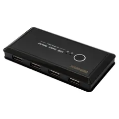 USB切替機 USB切替器 2PC 4ポート AINEX USW-01 セレクター 省スペース化 1出力2入力