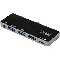 USB Type-Cマルチ変換アダプター StarTech.com DKT30ICHPD ケーブルレスアダプタ