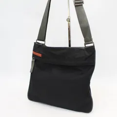 819)PRADA プラダ プラダスポーツ スポーツライン ショルダーバッグ 斜め掛け ナイロン ブラック ユニセックス