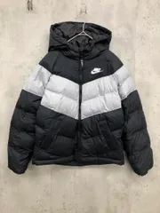 NIKE ナイキ DX1264-010 シンセティックフィル フーデッド ダウン ジャケット sizeS/黒×グレー ◆■ レディース